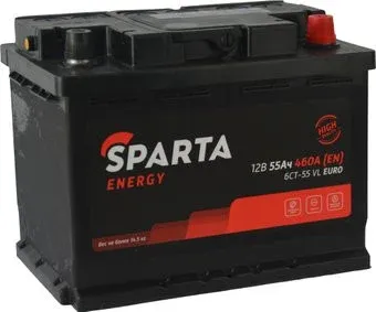 Sparta Energy 6CT-55 VL Euro (55 А·ч)