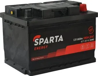 Sparta Energy 6CT-60 VL Euro (60 А·ч)