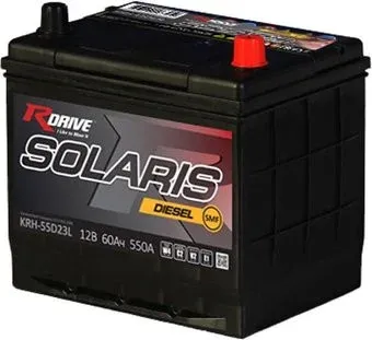 RDrive Solaris Diesel SMF KRH-55D23L (60 А·ч)