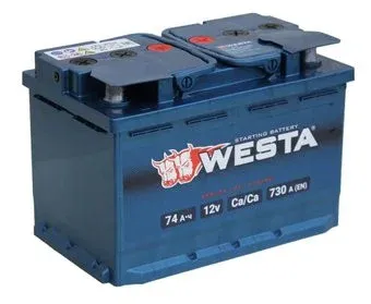 Westa 6CT-74 VLR Euro (74 А·ч)