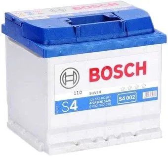 Bosch S4 002 (552400047) 52 А/ч