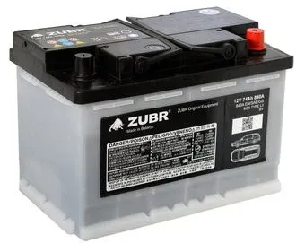 Zubr Original Equipment (74 А·ч)