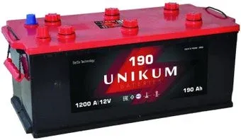 Unikum 6СТ-190 АПЗ Euro о.п. (190 А·ч)