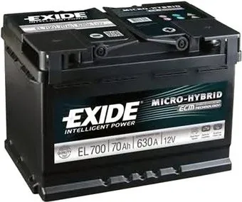 Exide Micro-Hybrid ECM EL700 (70 А·ч)