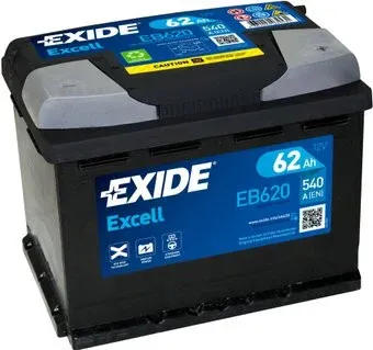 Exide Excell EB620 (62 А·ч)