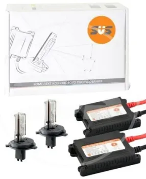 SVS Блок Slim v5 AC 9-16В 35Вт H4 6000K