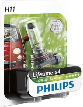 Philips H11 LongLife EcoVision 1шт [12362LLECOB1]