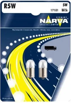 Narva R5W 2шт [17181B2]