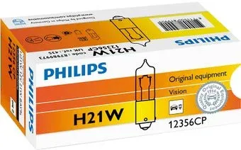 Philips H21W Vision 1шт [12356CP]
