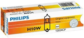 Philips H10W Vision 1шт [12024CP]