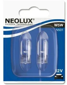 Neolux W5W Standart 2шт [N501-02B]