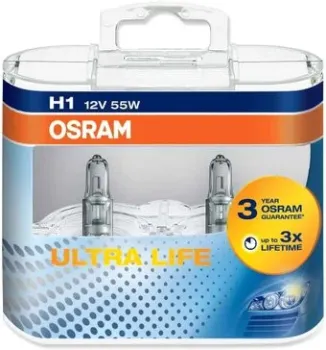 Osram H1 Ultra Life 2шт [64150ULT-HCB]