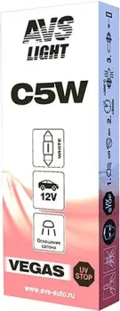 AVS Vegas С5W(SV8.5/8)L41мм. 12V 1шт [A78191S]