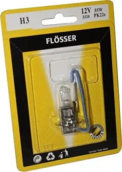 Flosser H3 12V 55W PK22s 1шт [93320]