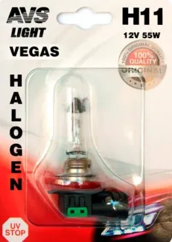 AVS Vegas H11.12V.55W A78480S (1 шт)