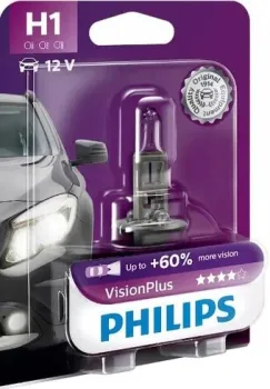 Philips H1 VisionPlus 1шт