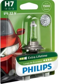 Philips H7 LongLife EcoVision 1шт