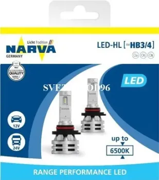 Narva HB3/4 Range Performance LED 2шт