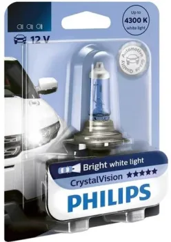 Philips H3 CrystalVision Blister 1шт