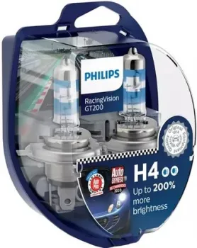 Philips H4 RacingVision GT200 2шт