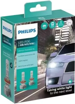 Philips H8/H11/H16 Ultinon Pro5000 HL 2шт