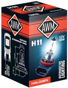 AWM H11 12V 55W PGJ19-2 1шт