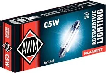 AWM С5W 12V 5W SV858 1шт