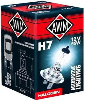 AWM H7 12V 55W PX26D 1шт