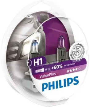 Philips H1 VisionPlus 2шт