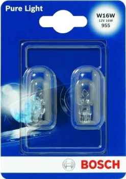 Bosch W16W Pure Light 2шт