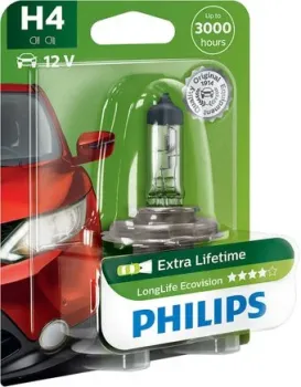 Philips H4 EcoVision 1шт