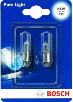 Bosch H6W Pure Light 2шт