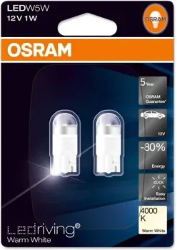 Osram W5W LEDriving Warm White 2шт [2850WW-02B]