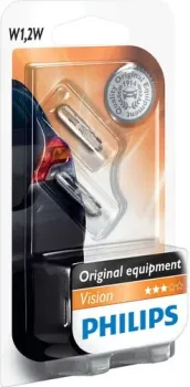 Philips W1.2W Vision 2шт [12516B2]