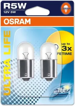 Osram R5W Ultra Life 2шт [5007ULT-02B]