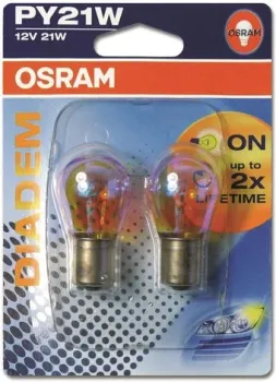 Osram PY21W Diadem 2шт [7507LDA-02B]