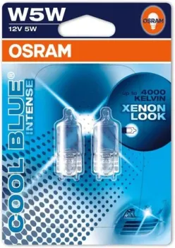 Osram W5W Cool Blue Intense 2шт [2825HCBI-02B]