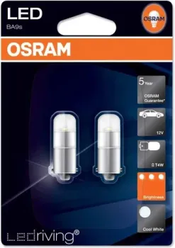 Osram BA9s LEDriving Cool White 2шт [3850CW-02B]