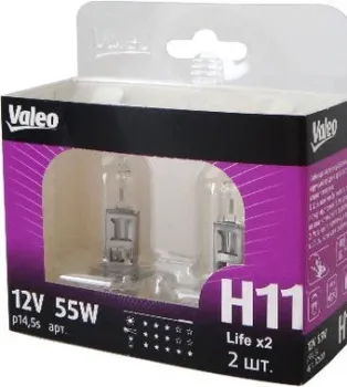 Valeo H11 Life x2 2шт [32618]