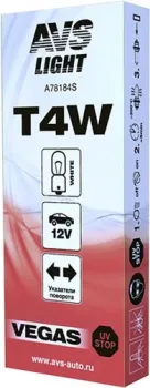 AVS Vegas T4(BA9S) 12V 1шт [A78184S]