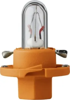 Flosser 12V 1,1W BX8,4d ORANGE Plastiksockel [449103]
