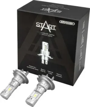 Skyway H7 PX26d 12V 40W 5000Лм компакт START 6000К (2 шт)