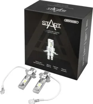 Skyway H3 PK22s 12V 40W 5000Лм компакт START 6000К (2 шт)
