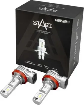 Skyway H11 PGJ19-2 12V 40W 5000Лм компакт START 6000К (2 шт)