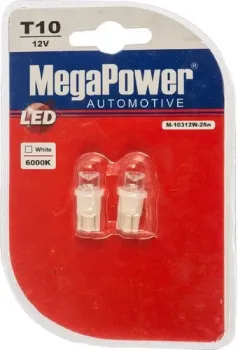 MegaPower T10W М-10312W-2блт 2шт