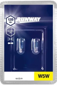Runway W5W RW-W5W-b 2шт