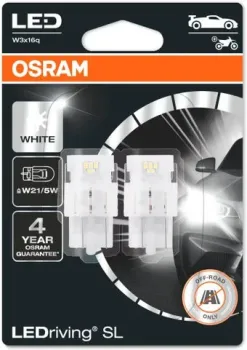 Osram LEDriving SL W21W/5W White 7515DWP-02B (блистер, 2 шт)