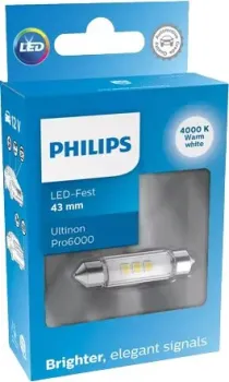 Philips Ultinon Pro6000 SI 11866WU60X1 1шт