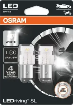 Osram P21/5W LEDriving White Gen3 2шт