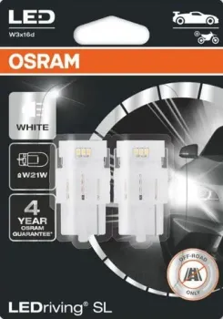 Osram W21W LEDriving White 2шт
